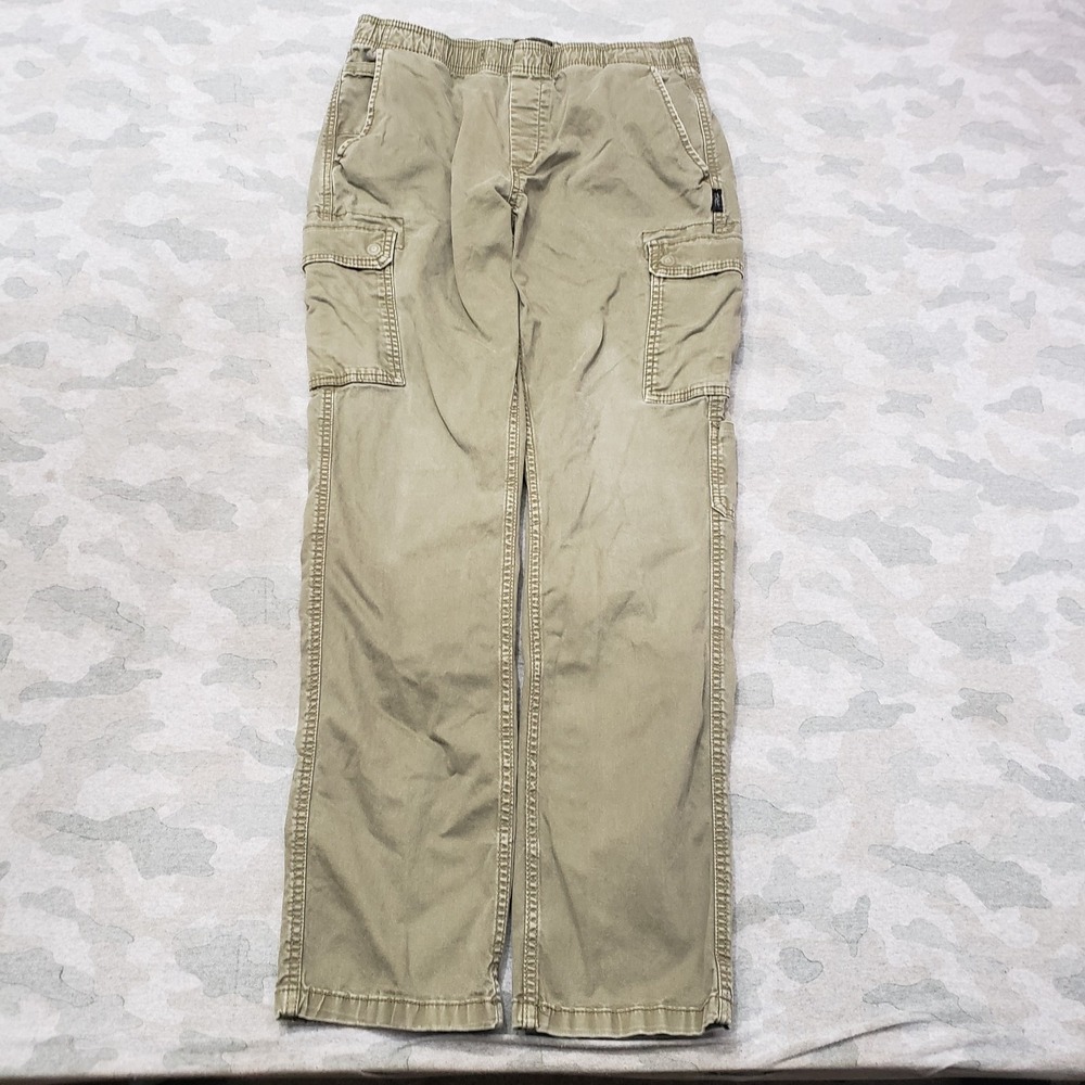 Silver Jeans Co Pants Womens Small Green Cargo Pockets Drawstring